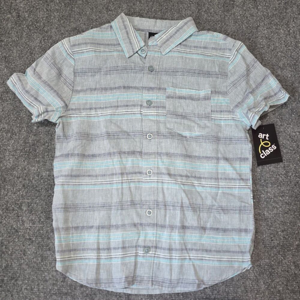 Boys 6/7 Short Sleeve Dress Shirt